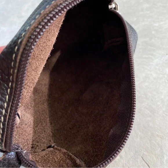 SOLD - Roots leather pouch - Picture 5 of 7